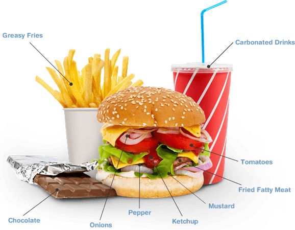 Foods that Cause Heartburn Foods that Cause Heartburn